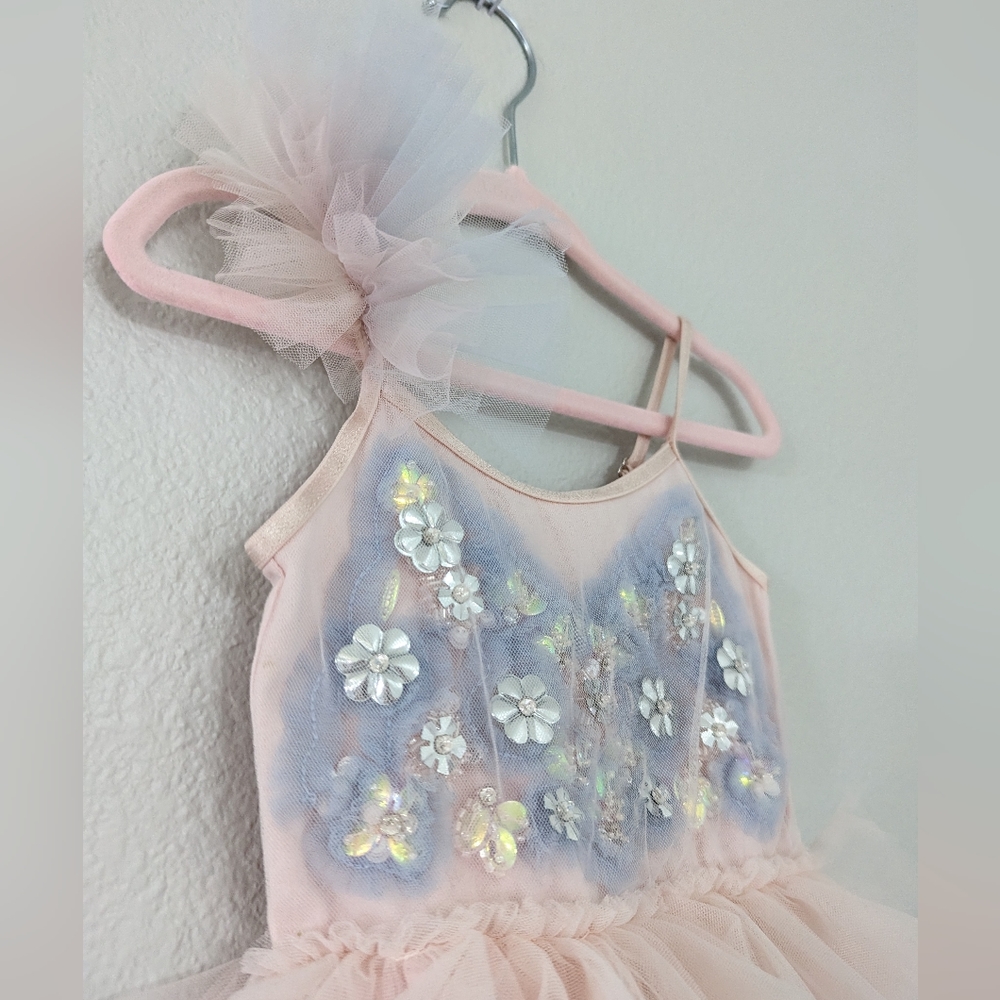 Tutu Du Monde Bebe Porcelain Pink Tulle Dress - Picture 2 of 8